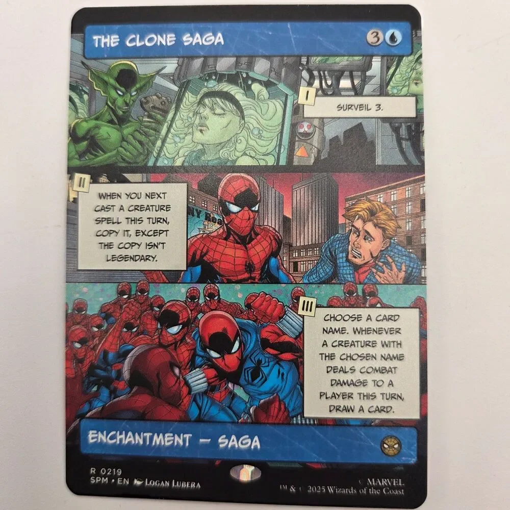 MTG The Clone Saga R 0219 Near Mint - Marvel's Spider Man